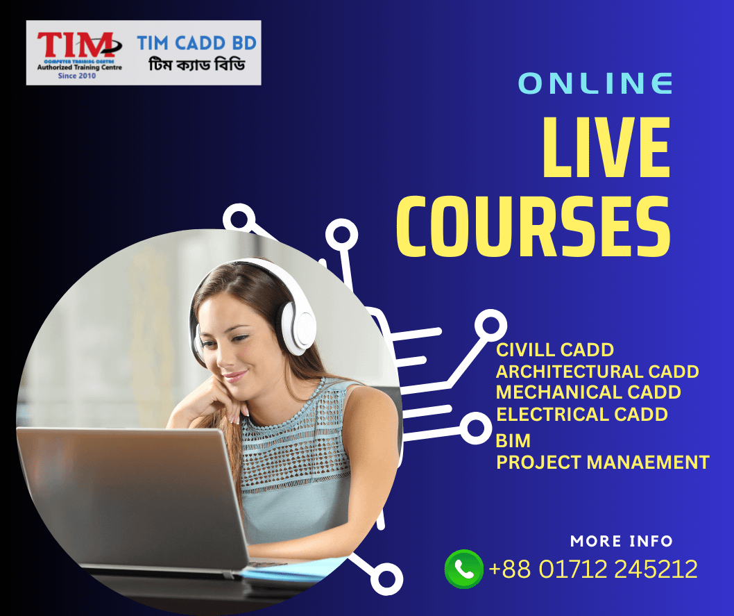 ONLINE LIVE TIM CADD COURSES